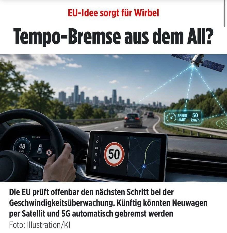 Das gläserne Gaspedal: Wenn die EU mitfährt